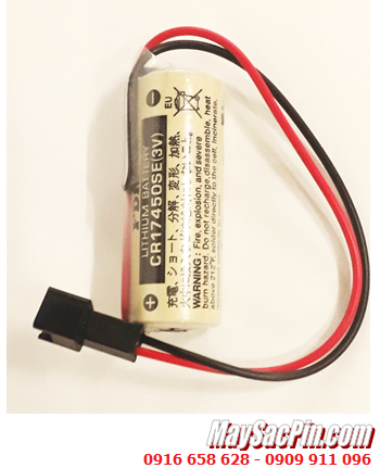 FDK CR17450SE; Pin nuôi nguồn PLC FDK CR17450SE lithium 3v 4/5A 2500mAh _Xuất xứ Nhật